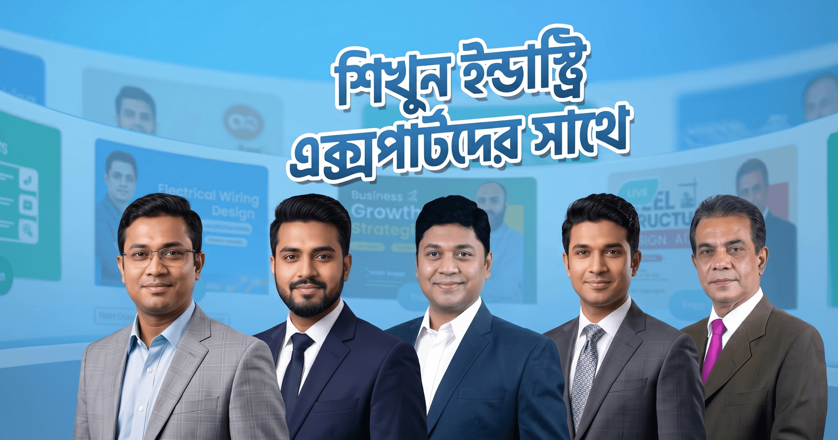 ইন্ডাস্ট্রি এক্সপার্টদের সাথে শিখুন